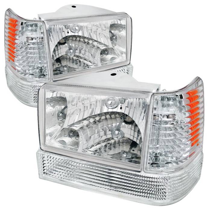 COMBO: 93-98 GRAND CHEROKEE HEADLIG