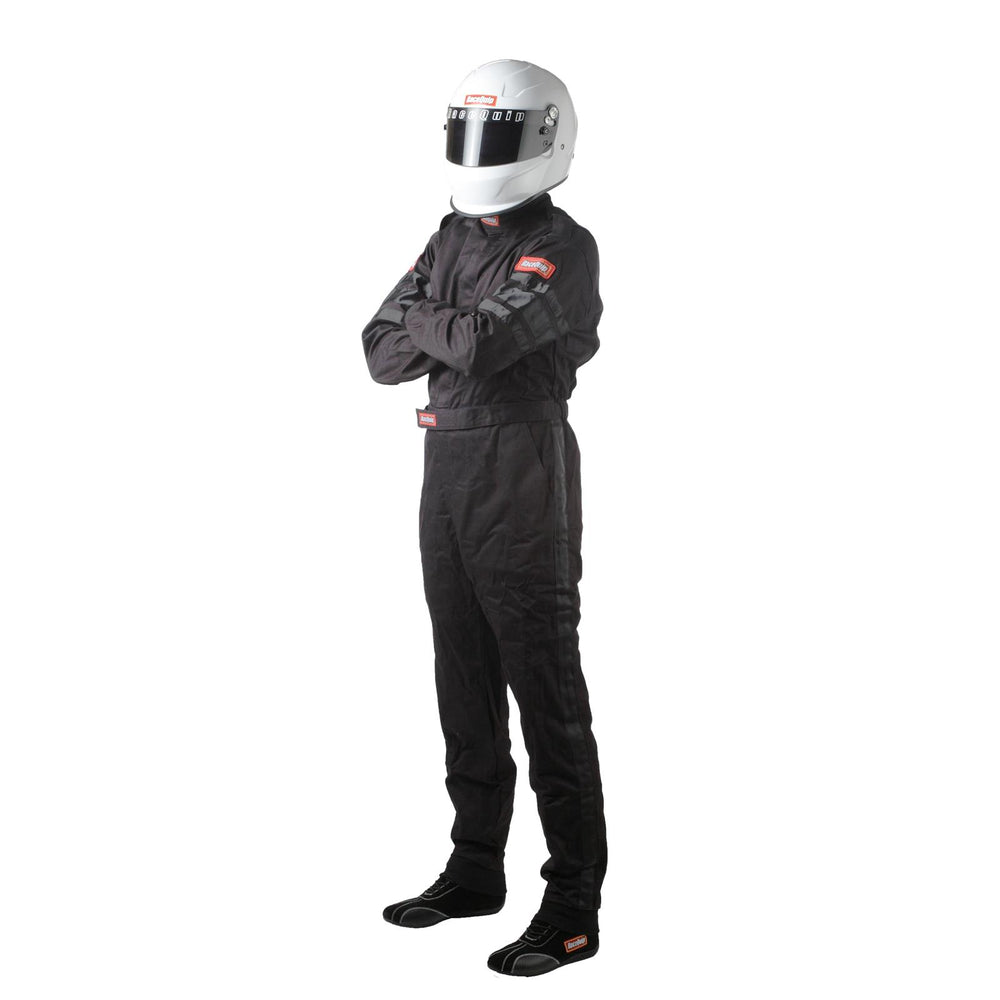 Black Suit Single Layer Med-Tall