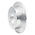DFC 97-04 Mitsubishi Diamante Rear Right Drilled & Slotted Silver Brake Rotor