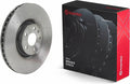 Brembo 16-24 Volvo XC90 / 18-24 XC60 Front Premium Xtra Cross Drilled UV Coated Rotor