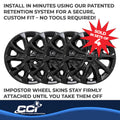IMP;18-20 EQUINOX;BLK;17";5 "V" SPK