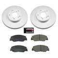 Power Stop 2019 Honda Insight Front Z17 Evolution Geomet Coated Brake Kit