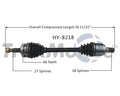 NEW CV AXLE