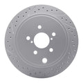 DFC 10-25 Scion Fr-S Rear Right Drilled & Slotted Geoperformance Rotor