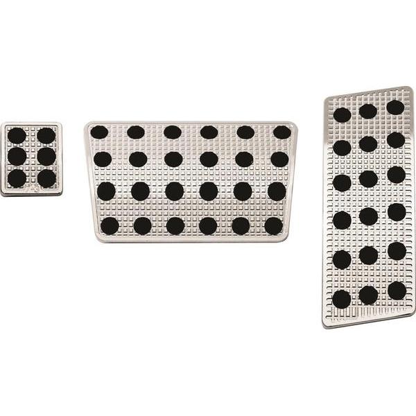 Pedal Covers: 2007 Toyota Tundra; Liquid Pedals Track Design; Includes Accelerator/Brake/Parking Brake