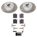 Power Stop 10-11 Mercedes-Benz SLK350 Rear Semi-Coated Rotor Kit