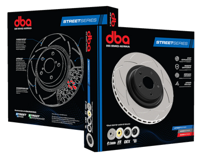 DBA 18-20 Toyota Camry (w/Electronic Parking Brake) Rear Slotted Street Series Rotor