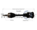 NEW CV AXLE