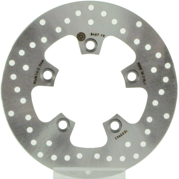 Brembo OE 09-16 Kymco Like 2T 50cc 220x4mm Brake Disc - Front Fixed