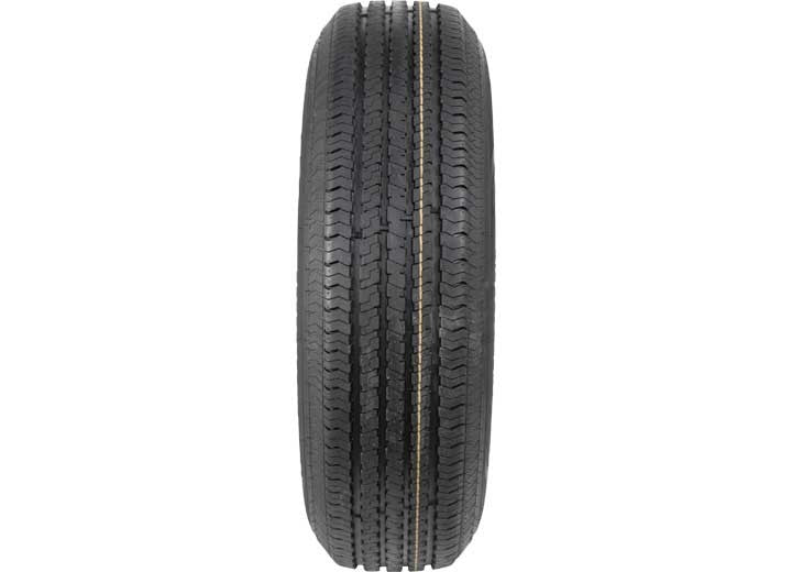 ST225/75R15 LRD RAMBLER TRAILER TIRE ON 15X6 6X5.5 BLACK MOD STEEL WHEEL 2540 LC