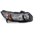 RH H/LMP LENS/HOUSING; CPE; 5 SPEED MANUAL/AUTO TRANS; W/CLEAR SGNL LENS CIVIC 201011