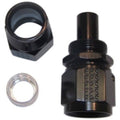 Fragola -8AN Hose Assembly Straight x 45 Degree Steel Nut 48in