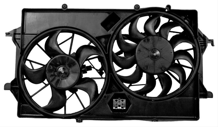 RADIATOR COOLING FAN ASSY; W/AIR CONDITIONING; W/2.3L; FOCUS 0506
