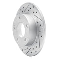 DFC 96-05 Audi A4 Quattro Rear Left Drilled & Slotted Geoperformance Rotor