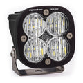 Baja Designs Squadron Sport Wide Cornering Pattern Black LED Light Pod - Clear