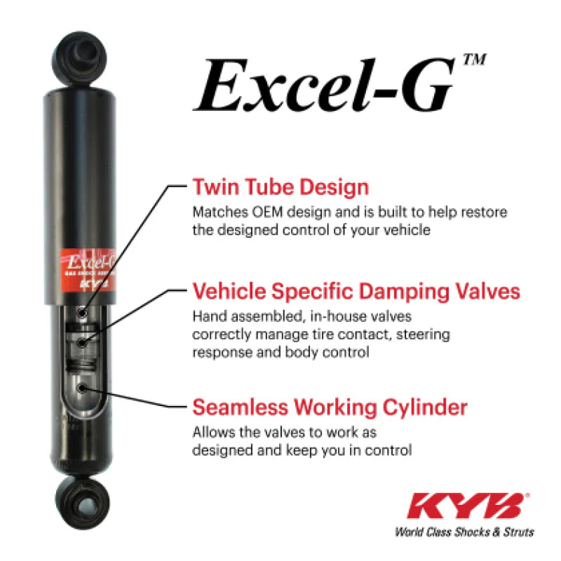 KYB 14-19 Ford Fiesta (Exc. ST) Excel-G Strut - Front Left