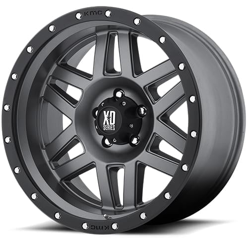 XD128 17X9 6X135 M-GRY BLK-RING 18MM