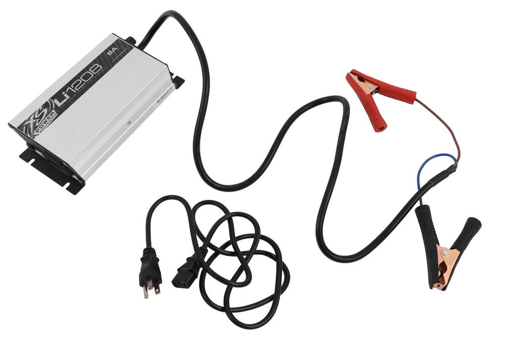 12V 8A LITHIUM ION BATTERY CHARGER 110V OR 230V UNIVERSAL INPUT 14.4V CUT OF