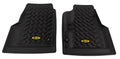 ~(6.8 lbs. 32X21X4)~ Floor Liners Front Black Jeep 97-06 Wrangler; pair