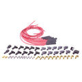 Moroso Universal Ignition Wire Set - Blue Max - Spiral Core - Unsleeved - Straight - Red