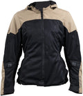 Speed and Strength Starstruck Mesh Jacket Trench Tan/Black Womens - Large