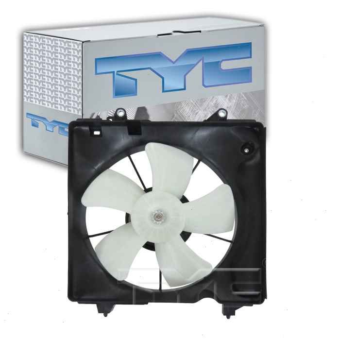 CONDENSER FAN MOTOR/BLADE/SHROUD ASSY HONDA HRV 1622