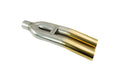 Megan Racing universal muffler delete tips Dual 3 angled design Gold