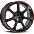 TYPE 197 BLACK 17X7.5 5X105/5X115M