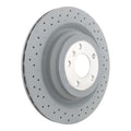Brembo 2013 Mercedes-Benz GL450/GL550 Rear Premium UV Coated OE Equivalent Rotor