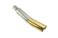 Megan Racing Universal Muffler Delete Single 4 Angled Tip Gold