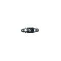 DeatschWerks 8AN Male Flare Quick Disconnect Dry Break Fitting - 2 Pieces Anodized Matte Black