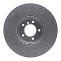 DFC 13-13 BMW 135IS Front Drilled Brake Rotor and Slotted