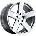 TSW Alloy Wheels silver auto part