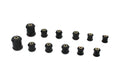 Energy Suspension 95-99 Mitsubishi Eclipse FWD/AWD Black Rear Control Arm Bushing Set