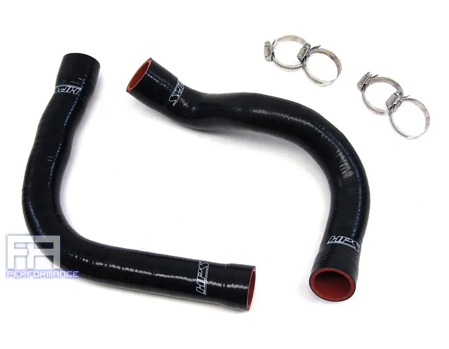 HPS Performance Black Reinforced Silicone Radiator Hose Kit Coolant for BMW 92-99 E36 318