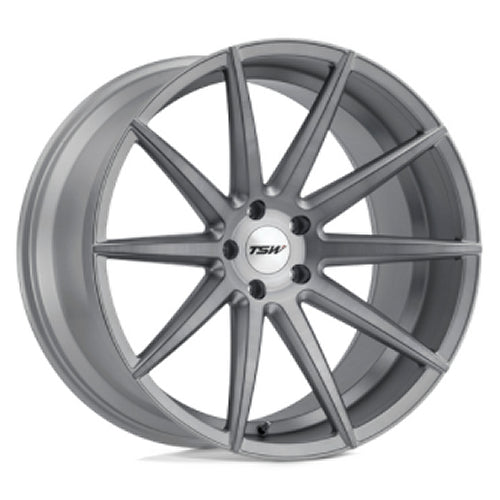 TSW Alloy Wheels titanium auto part