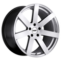 TSW Alloy Wheels silver auto part