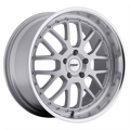 ~(36 lbs. 21X21X11)~ TSW VALENCIA 19x9.5 5/112 ET40 CB72.1 SILVER W/MIRROR LIP