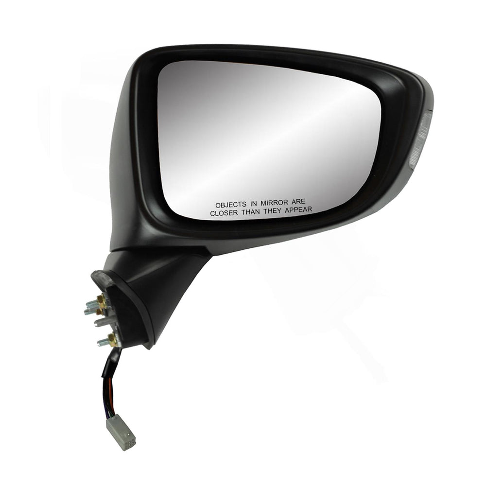 1416 MAZDA 6/TXT BLK W/PTM COVER/W/TURN SIG/FOLDAWAY/HEATED POWER