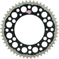 Renthal 91-22 Suzuki RM 125/250/ RMX250 RM-Z 250/450 Rear Twinring - Black 520-50P Teeth