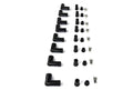 Ceramic Spark Plug Boot Kit 90-Deg 8pk Black