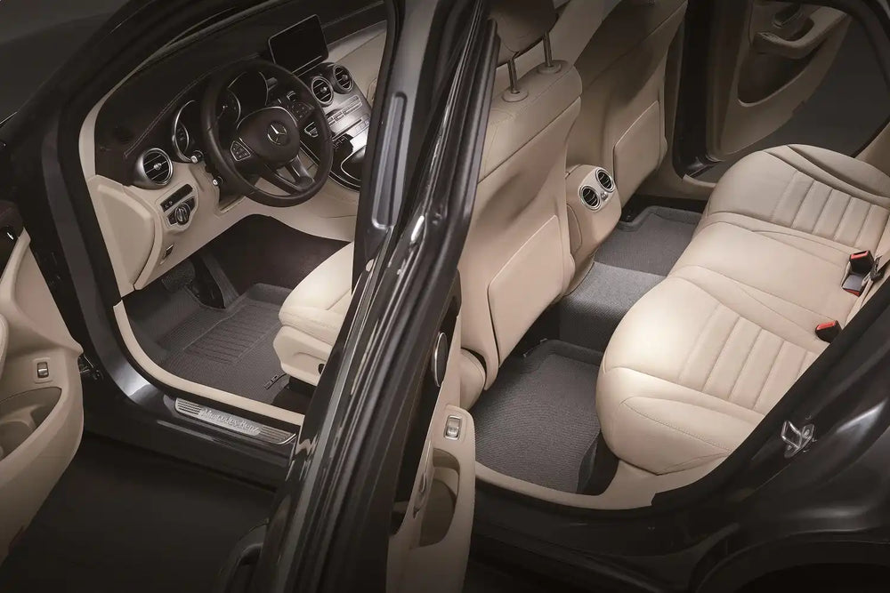 3D MAXpider 2011-2014 BMW 5 Series F10 Kagu 1st & 2nd Row Floormats - Gray
