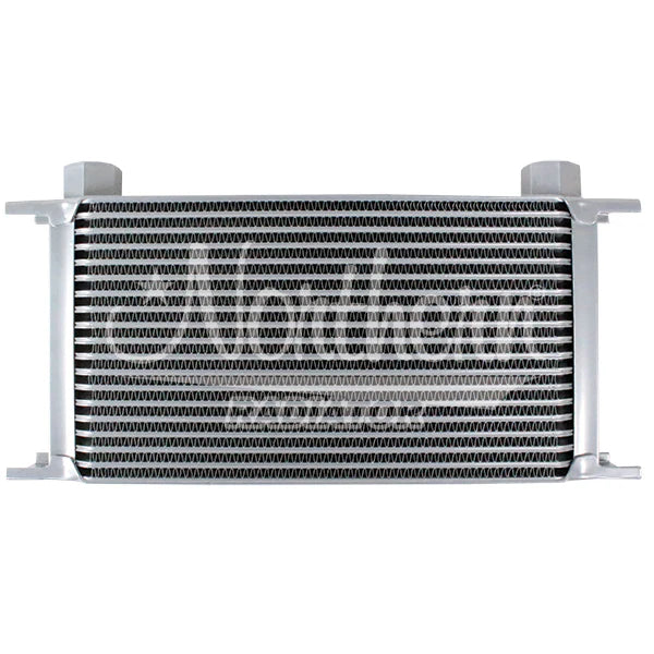 UNIVERSAL 19 PLATE HIGH PERFORMANCE OIL COOLER W/#10 AN FITTINGS