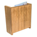 GRATE FRONT MAGAZINE RACK