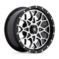 MA45 15X7 4X137 G-BLK MACH 10MM