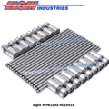Manley Push Rod - 5/16 Dia. - 9.130 Length - 0.080 Wall - 1010 Steel - Ball End - Set of 16