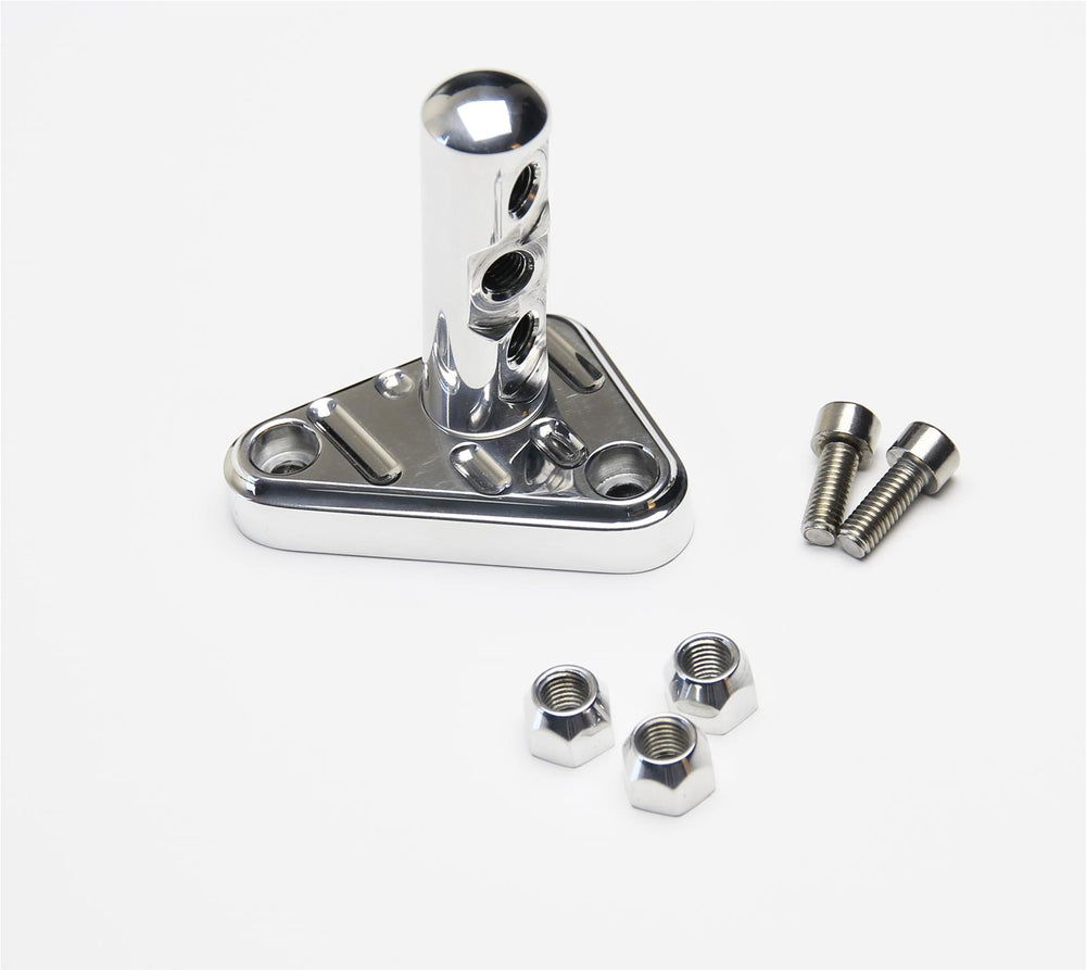 POLISHED TUNEDPORT BILLET ALUMINUM BRACKET