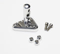 POLISHED TUNEDPORT BILLET ALUMINUM BRACKET