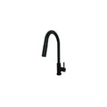 RV KITCHEN FAUCET METAL SINGLE LEVER GOOSENECK SPOUT WITH PULLDOWN SPRAYER & MA