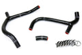 HPS Performance Red Reinforced Silicone Radiator Hose Kit Coolant for Honda 09-12 CRF450R